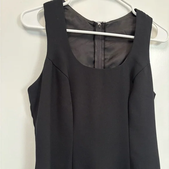 Vintage Jump Apparel Sleeveless Little Black Sheath Dress Women’s Size 5/6 - Picture 2 of 5
